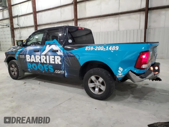 2018 Ram 1500 Express with VIN 1C6RR7FTXJS321578, listed as a Copart auction lot 82797554 with 149,676 mi miles and Salvage Title. Bid and sale history available at carsss.com. Image 2.