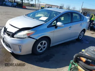 2013 Toyota Prius One with VIN JTDKN3DU8D5575688, listed as a IAAI auction lot 41754122 with 195,862 mi miles and . Bid and sale history available at DreamBid. Image 2.