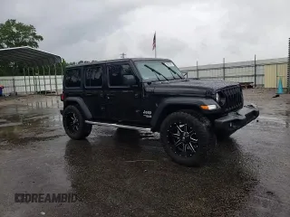 2021 Jeep Wrangler Unlimited Sport Altitude with VIN 1C4HJXDN5MW525525, listed as a Copart auction lot 55897605 with 54,554 mi miles and Salvage title. Bid and sale history available at DreamBid. Image 13.