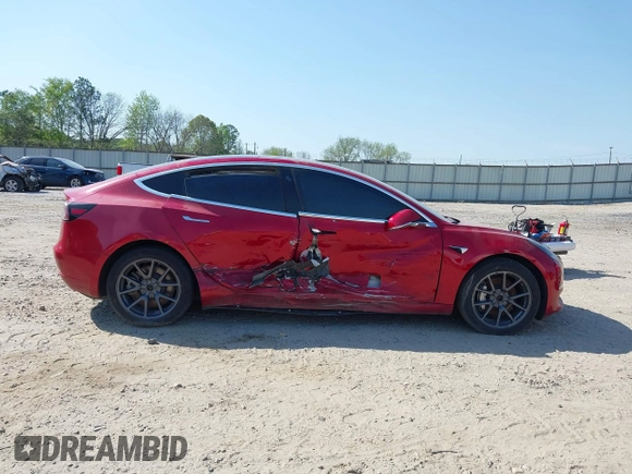 2020 Tesla Model 3 Long Range with VIN 5YJ3E1EB5LF783269, listed as a IAAI auction lot 42085024 with 80,939 mi miles. Bid and sale history available at carsss.com. Image 6.