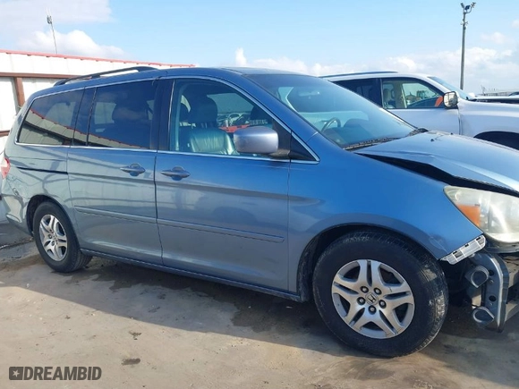 2007 Honda Odyssey EX-L with VIN 5FNRL38747B038229, listed as a IAAI auction lot 41486778 with 286538 miles. Bid and sale history available at carsss.com. Image 14.