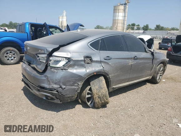 2015 BMW X6 xDrive35i with VIN 5UXKU2C58F0F95304, listed as a Copart auction lot 64668453 with 141,413 mi miles. Bid and sale history available at carsss.com. Image 3.