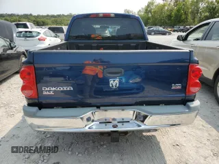 2005 Dodge Dakota SLT with VIN 1D7HW48NX5S226475, listed as a Copart auction lot 70230594 with 47,872 mi miles and Salvage Title. Bid and sale history available at carsss.com. Image 6.