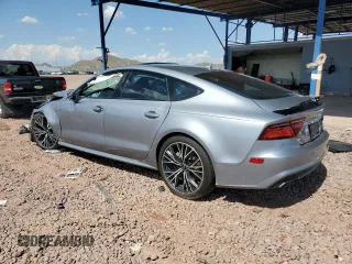 2017 Audi A7 Prestige with VIN WAU22AFC5HN126778, listed as a Copart auction lot 63405315 with Not provided miles and Salvage title. Bid and sale history available at DreamBid. Image 2.