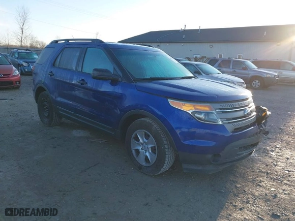 2014 Ford Explorer with VIN 1FM5K7B84EGB57665, listed as a IAAI auction lot 41862587 with 91,674 mi miles. Bid and sale history available at carsss.com. Image 1.