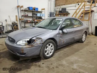 2006 Ford Taurus SEL with VIN 1FAFP56U16A138684, listed as a Copart auction lot 51604245 with 120,763 mi miles and Salvage Title. Bid and sale history available at carsss.com. Image 1.