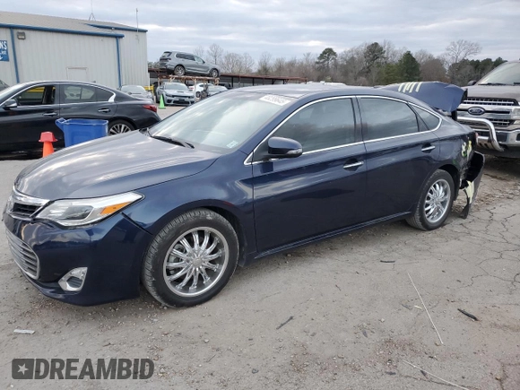 2013 Toyota Avalon XLE with VIN 4T1BK1EBXDU072675, listed as a Copart auction lot 48299645 with 115,153 mi miles and Salvage Title. Bid and sale history available at DreamBid. Image 1.