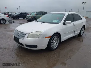 2009 Mercury Milan Premier with VIN 3MEHM08159R604286, listed as a IAAI auction lot 41614675 with 129,172 mi miles. Bid and sale history available at carsss.com. Image 2.