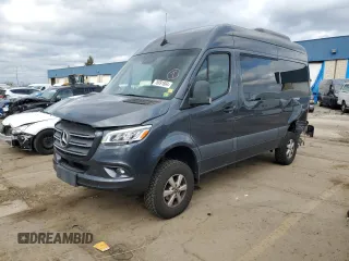2020 Mercedes-Benz Sprinter with VIN W1Z4EFVY8LP226794, listed as a Copart auction lot 76091804 with 49,169 mi miles and Clean Title. Bid and sale history available at DreamBid. Image 1.