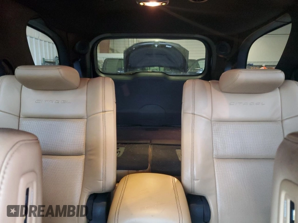 2014 Dodge Durango Citadel with VIN 1C4SDJET7EC467069, listed as a Copart auction lot 88552685 with 161,105 mi miles and Salvage Title. Bid and sale history available at DreamBid. Image 10.