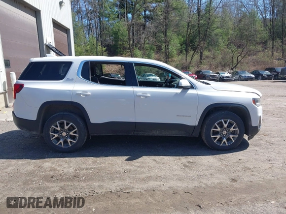 2020 GMC Acadia SLE with VIN 1GKKNRLS4LZ171981, listed as a IAAI auction lot 42132711 with 60,184 mi miles and . Bid and sale history available at DreamBid. Image 13.