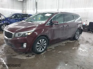 2015 Kia Sedona EX with VIN KNDMC5C13F6066655, listed as a IAAI auction lot 41516851 with 167,461 mi miles. Bid and sale history available at carsss.com. Image 17.