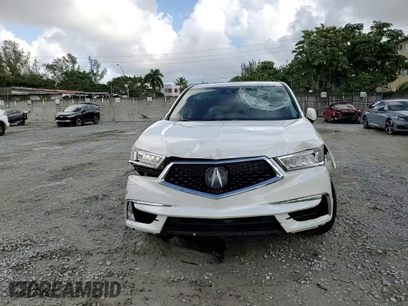 2019 Acura MDX with VIN 5J8YD3H35KL001297, listed as a Copart auction lot 85014314 with 82,290 mi miles and Non Repairable. Bid and sale history available at carsss.com. Image 11.