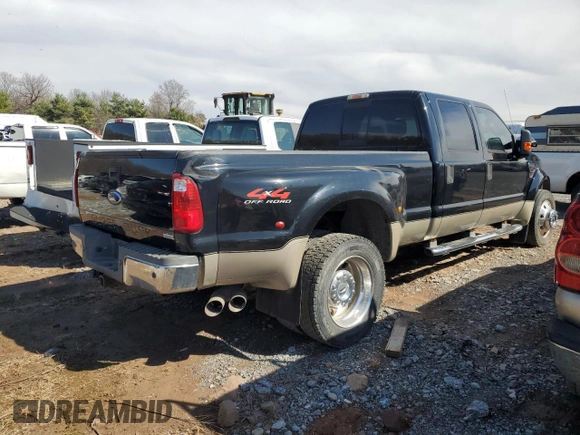 2008 Ford Super Duty F-450 DRW XL with VIN 1FTXW43R48EB36046, listed as a Copart auction lot 49319255 with 51,106 mi miles and Salvage Title. Bid and sale history available at carsss.com. Image 3.