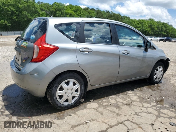 2014 Nissan Note S with VIN 3N1CE2CPXEL353071, listed as a Copart auction lot 56045695 with 88,804 mi miles and Salvage title. Bid and sale history available at DreamBid. Image 3.