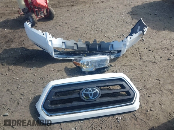 2023 Toyota Tacoma SR with VIN 3TYCZ5AN2PT112854, listed as a IAAI auction lot 42220025 with 43,657 mi miles and . Bid and sale history available at DreamBid. Image 12.