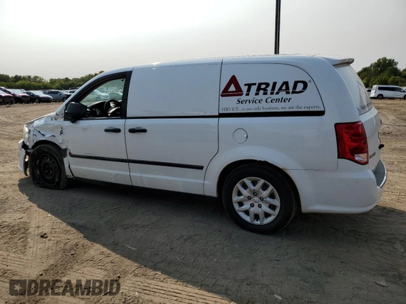 2014 Ram Cargo Van Tradesman with VIN 2C4JRGAG9ER374215, listed as a Copart auction lot 71165364 with 322,234 mi miles and Salvage Title. Bid and sale history available at carsss.com. Image 2.