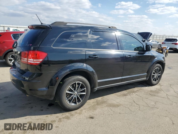 2018 Dodge Journey SE with VIN 3C4PDCAB6JT384195, listed as a Copart auction lot 44827885 with 103,129 mi miles and Salvage Title. Bid and sale history available at DreamBid. Image 3.