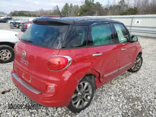 2014 FIAT 500L Lounge with VIN ZFBCFACH3EZ015813, listed as a Copart auction lot 45459305 with 83,544 mi miles and Salvage Title. Bid and sale history available at DreamBid. Image 3.