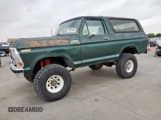 1979 Ford Bronco z VIN U15HLEE2329, wystawiony jako Copart lot #57501535 z przebiegiem 94 151 mil mil oraz Tytuł czysty. Historia ofert i sprzedaży dostępna na DreamBid. Obrazek 1.