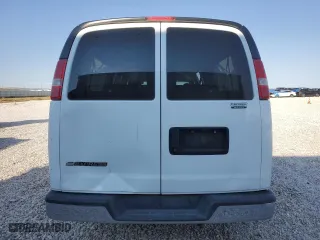 2017 Chevrolet Express Passenger LT with VIN 1GAZGPFF0H1263823, listed as a Copart auction lot 69489374 with 199,482 mi miles and Salvage Title. Bid and sale history available at carsss.com. Image 6.