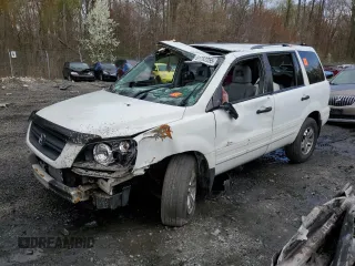 2005 Honda Pilot EX-L with RES with VIN 5FNYF186X5B004548, listed as a Copart auction lot 51762255 with 0 mi miles and Salvage Title. Bid and sale history available at carsss.com. Image 1.