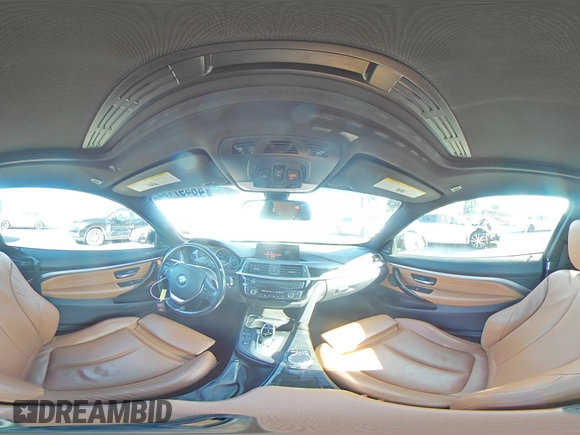2018 BMW 4 Series 430i with VIN WBA4W3C56JAE99570, listed as a Copart auction lot 46497195 with 82,259 mi miles and Salvage Title. Bid and sale history available at DreamBid. Image 13.