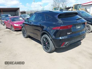 2020 Jaguar E-Pace R-Dynamic SE with VIN SADFL2GX3L1Z91231, listed as a IAAI auction lot 41889819 with 49,146 mi miles and . Bid and sale history available at DreamBid. Image 3.