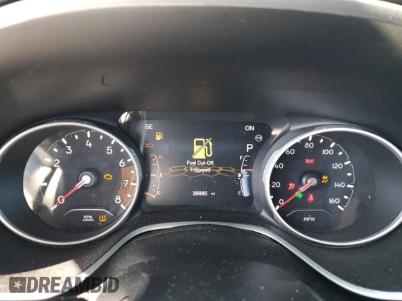 2020 Jeep Compass High Altitude с VIN 3C4NJDCB7LT233906, выставлен на аукционе Copart как лот 52922995 с пробегом 39 980 миль миль и Списание • Salvage title. История ставок и продаж доступна на DreamBid. Изображение 9.