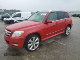 2011 Mercedes-Benz GLK with VIN WDCGG8HB8BF560647, listed as a Copart auction lot 47278105 with 106,014 mi miles and Salvage Title. Bid and sale history available at carsss.com. Image 1.