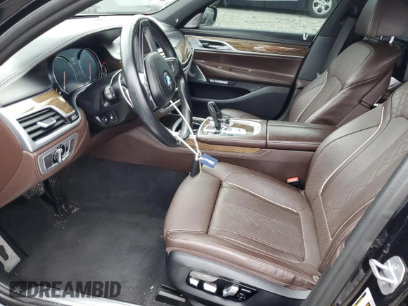2018 BMW 7 Series ALPINA B7 xDrive with VIN WBA7F2C5XJG423609, listed as a Copart auction lot 73530954 with 63,190 mi miles and Salvage Title. Bid and sale history available at carsss.com. Image 7.