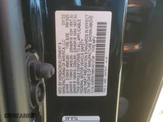 2022 Honda CR-V EX-L with VIN 5J6RW1H86NA012798, listed as a Copart auction lot 49135675 with 28,681 mi miles and Salvage Title. Bid and sale history available at carsss.com. Image 14.