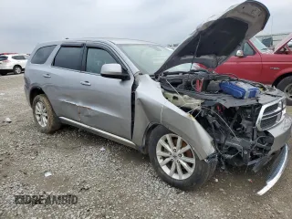 2019 Dodge Durango SXT Plus with VIN 1C4RDHAG5KC852772, listed as a Copart auction lot 42011435 with 132,466 mi miles and Salvage Title. Bid and sale history available at DreamBid. Image 4.