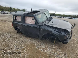 2023 Ford Bronco with VIN 1FMDE5CP9PLB01308, listed as a Copart auction lot 79002934 with Not Provided miles and Salvage Title. Bid and sale history available at carsss.com. Image 4.