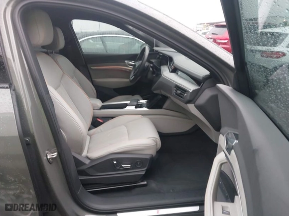 2023 Audi e-tron Prestige with VIN WA1VABGE2PB013244, listed as a IAAI auction lot 41283553 with NaN miles. Bid and sale history available at carsss.com. Image 5.