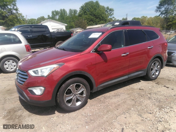 2016 Hyundai Santa Fe SE with VIN KM8SM4HF9GU162284, listed as a IAAI auction lot 42061934 with 155,544 mi miles. Bid and sale history available at carsss.com. Image 17.