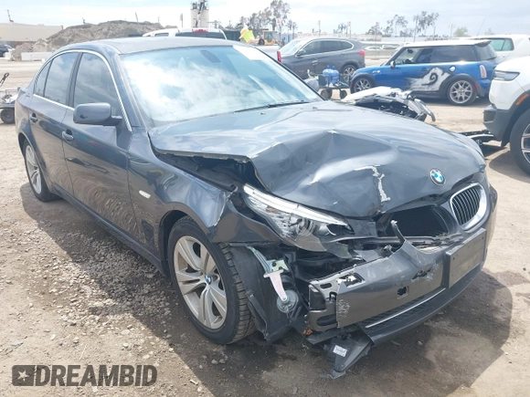 2010 BMW 5 Series 528i with VIN WBANU5C58AC127560, listed as a IAAI auction lot 42057791 with 78,475 mi miles and . Bid and sale history available at carsss.com. Image 1.