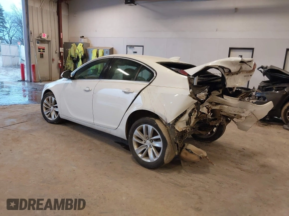 2015 Buick Regal Premium I with VIN 2G4GN5EX8F9221746, listed as a IAAI auction lot 41721345 with 117,475 mi miles and . Bid and sale history available at DreamBid. Image 3.
