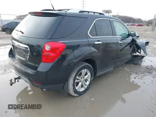 2012 Chevrolet Equinox LTZ with VIN 2GNFLGE52C6216983, listed as a IAAI auction lot 42075512 with 154,659 mi miles. Bid and sale history available at carsss.com. Image 4.