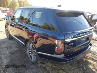 2020 Land Rover Range Rover P525 HSE with VIN SALGS2SE3LA572037, listed as a IAAI auction lot 41722629 with 35,710 mi miles and . Bid and sale history available at DreamBid. Image 3.