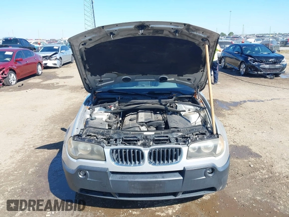 2004 BMW X3 3.0i with VIN WBXPA93424WA61387, listed as a IAAI auction lot 40321921 with 179,360 mi miles. Bid and sale history available at carsss.com. Image 10.
