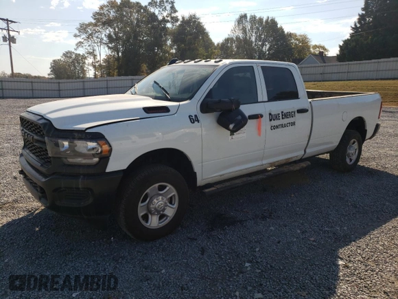 2024 Ram 3500 Tradesman with VIN 3C63R3GJ4RG242521, listed as a Copart auction lot 48264165 with 0 mi miles and Salvage Title. Bid and sale history available at carsss.com. Image 1.