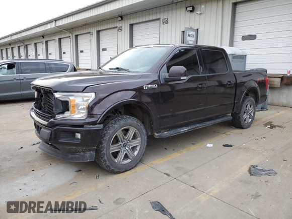 2018 Ford F-150 XL with VIN 1FTEW1EG2JKC07799, listed as a Copart auction lot 86813064 with 202,594 mi miles and Non Repairable. Bid and sale history available at carsss.com. Image 1.