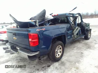 2017 Chevrolet Silverado 1500 Work Truck with VIN 1GCVKNEH7HZ265081, listed as a IAAI auction lot 41655075 with 144,207 mi miles. Bid and sale history available at carsss.com. Image 4.