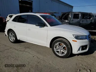 2018 Audi Q5 Premium with VIN WA1ANAFY6J2140207, listed as a Copart auction lot 48762965 with 54,070 mi miles and Salvage Title. Bid and sale history available at carsss.com. Image 4.