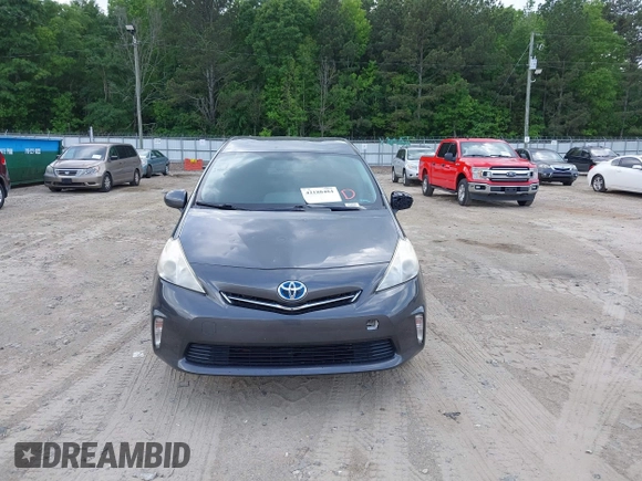 2013 Toyota Prius Two with VIN JTDZN3EUXD3259752, listed as a IAAI auction lot 42188484 with 205,937 mi miles and . Bid and sale history available at carsss.com. Image 12.