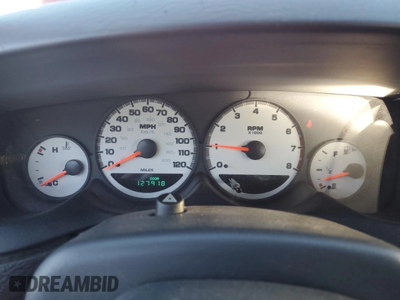 2005 Dodge Neon SXT with VIN 1B3ES56C85D289239, listed as a Copart auction lot 76229194 with 127,918 mi miles and Clean Title. Bid and sale history available at carsss.com. Image 9.
