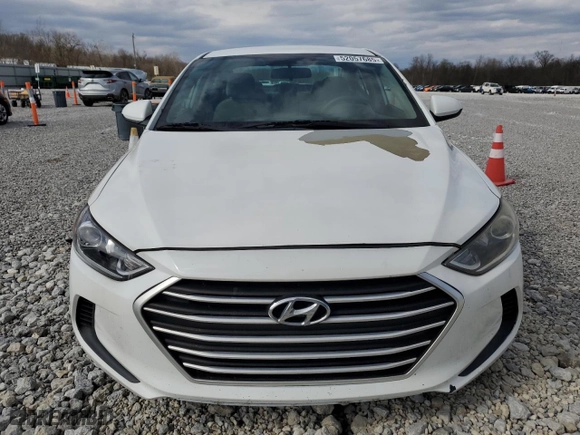 2017 Hyundai Elantra SE with VIN 5NPD84LF3HH054506, listed as a Copart auction lot 52057685 with 117,669 mi miles and Salvage Title. Bid and sale history available at carsss.com. Image 5.