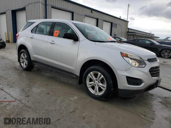 2017 Chevrolet Equinox LS z VIN 2GNALBEK7H1567122, wystawiony jako Copart lot #55476905 z przebiegiem 189 822 mil mil oraz Szkoda całkowita • Salvage title. Historia ofert i sprzedaży dostępna na DreamBid. Obrazek 4.