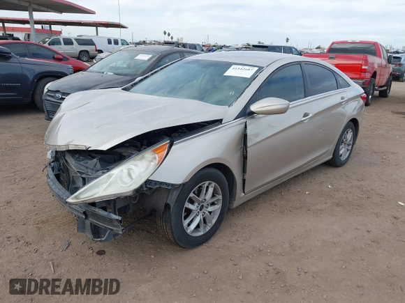 2011 Hyundai Sonata GLS with VIN 5NPEB4ACXBH219893, listed as a IAAI auction lot 41542687 with 153,625 mi miles. Bid and sale history available at carsss.com. Image 17.